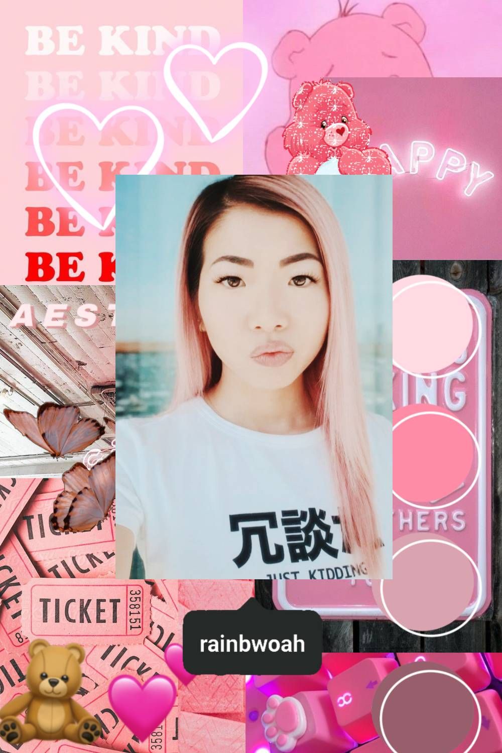 Rainbow from Itsfunneh on Youtube aesthetic. Rainbow wallpaper, Drawings of friends, Best youtubers