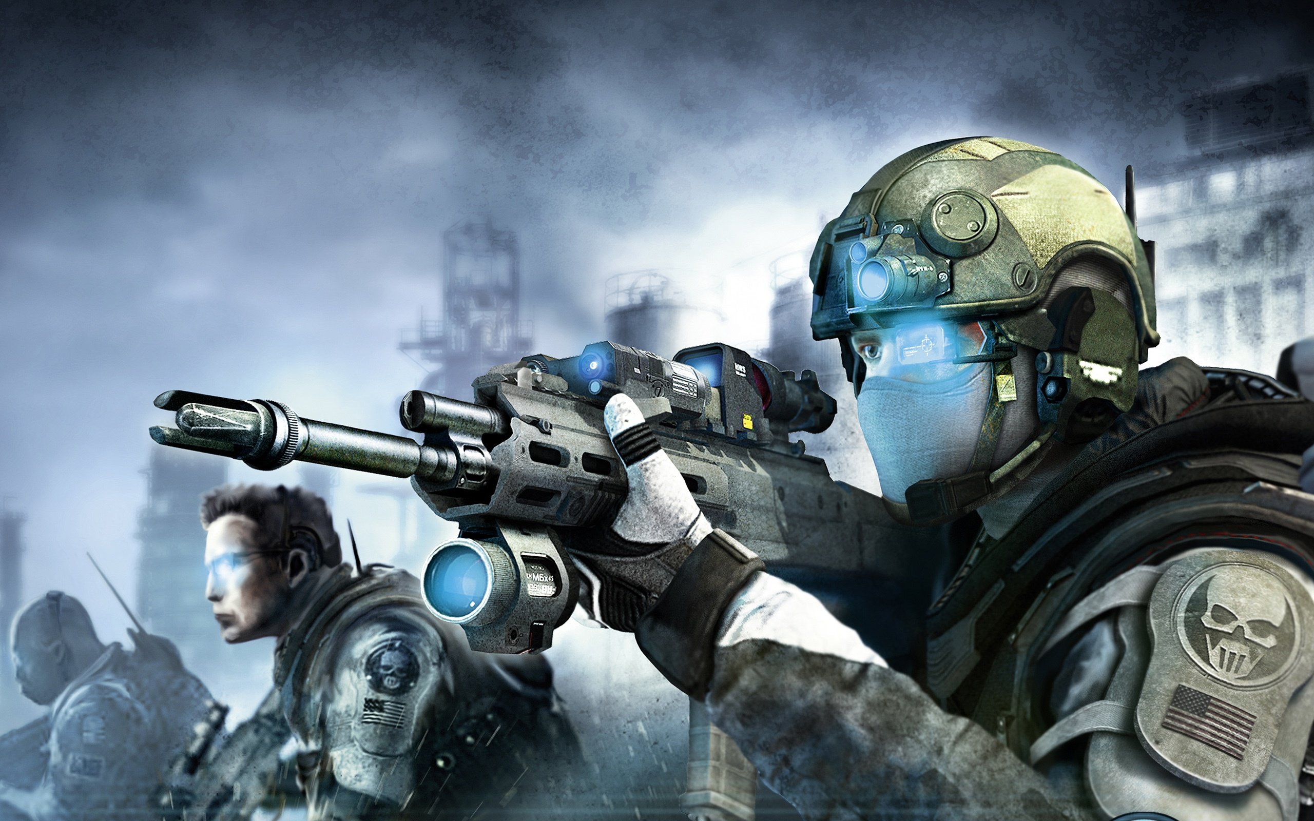 ghost, Recon, Future, Soldier, Military, Shooter, Action, Tom, Clancy Wallpaper HD / Desktop and Mobile Background