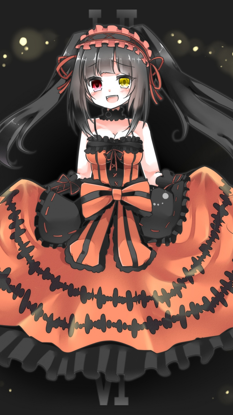 Kurumi Tokisaki Wallpaper iPhone  Date a live, Kurumi tokisaki, Anime