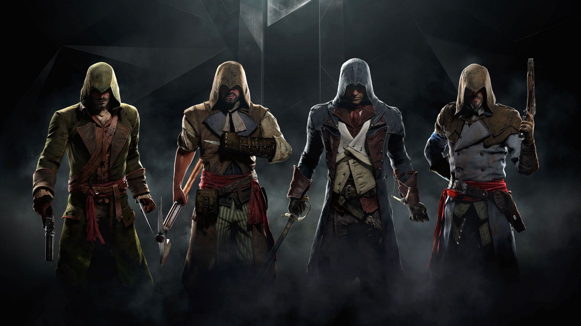 Desktop Wallpaper Assassin's Creed Unity Video Game, Warrior, HD Image, Picture, Background, Zgivrc