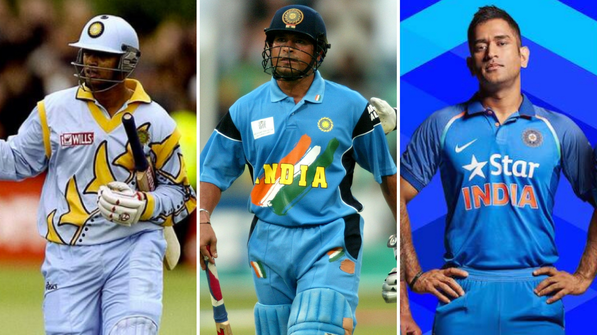 Indian Cricket Team First Jersey