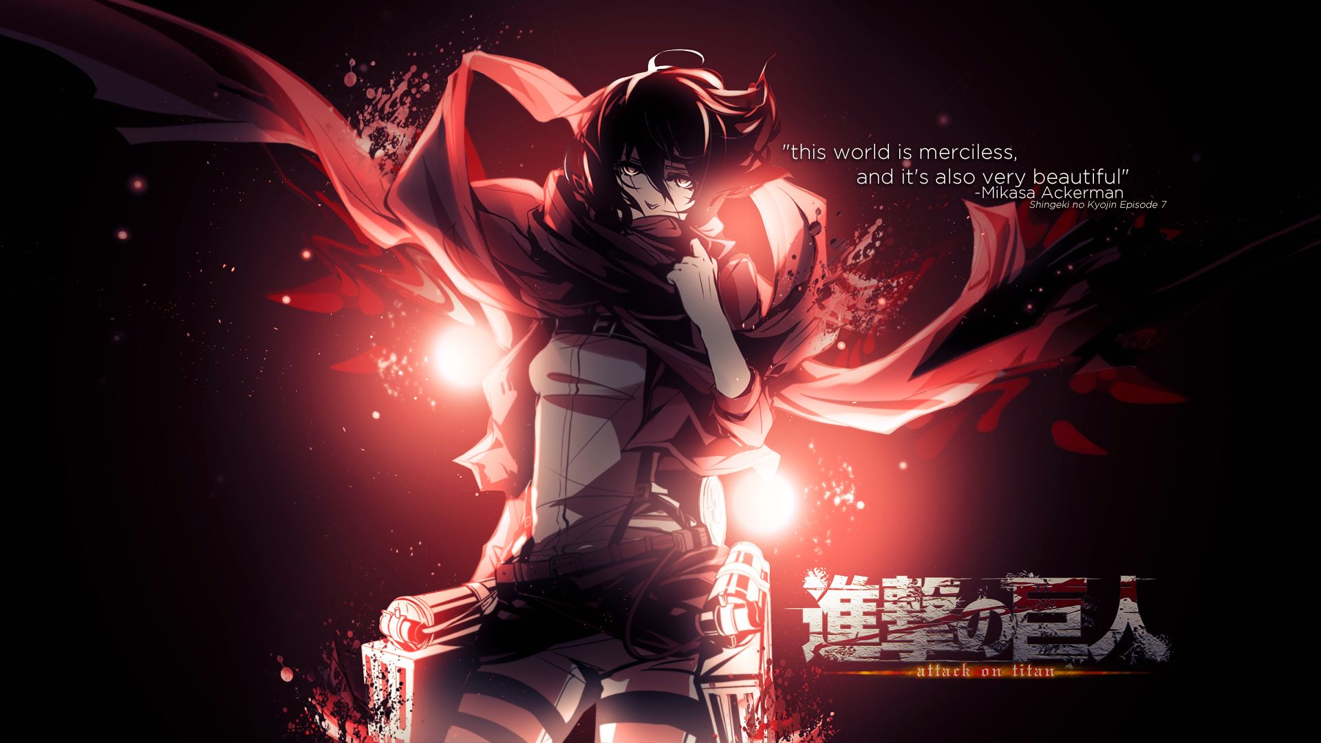 My fav character from Attack on Titian. Anime wallpaper, Cool anime wallpaper, Attack on titan