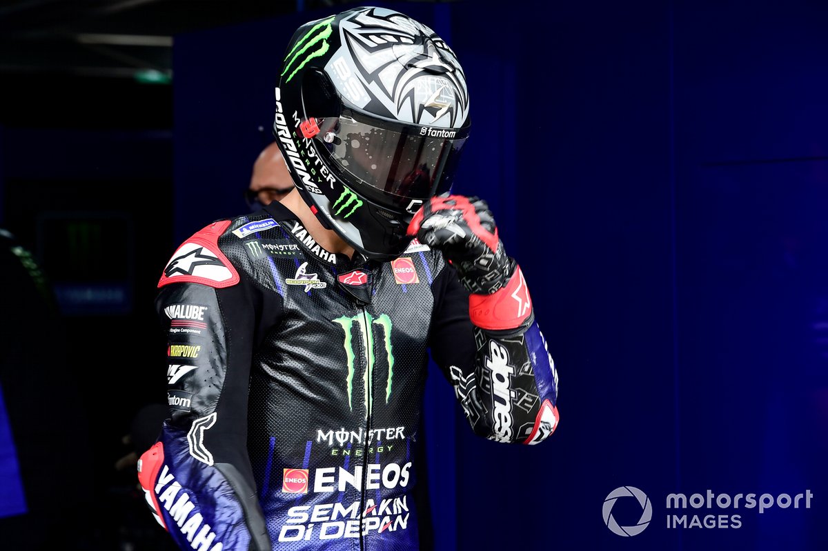 Quartararo “on the limit” on time attack with 2022 Yamaha MotoGP bike
