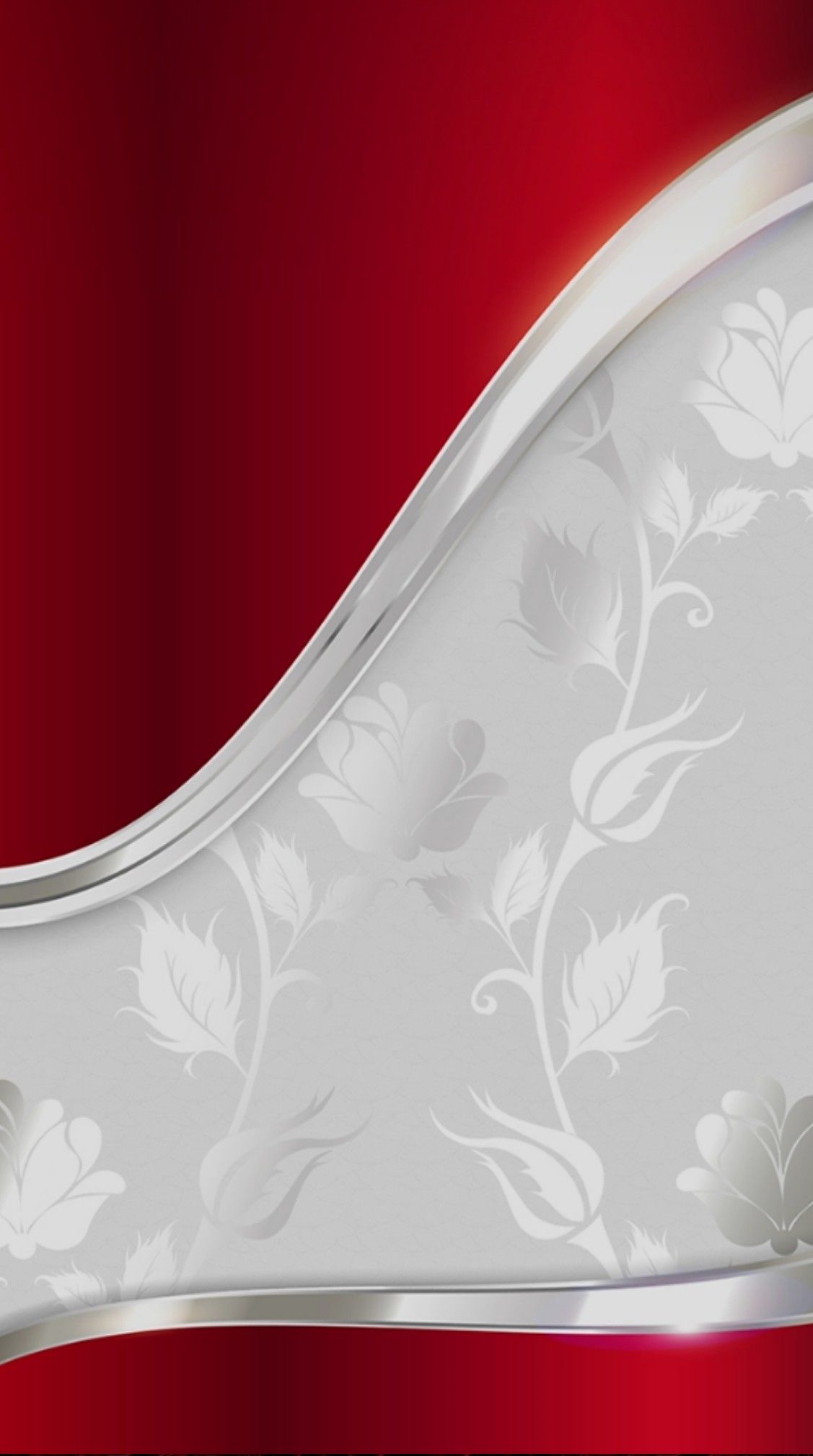 Red and Silver Wallpaper Free Red and Silver Background