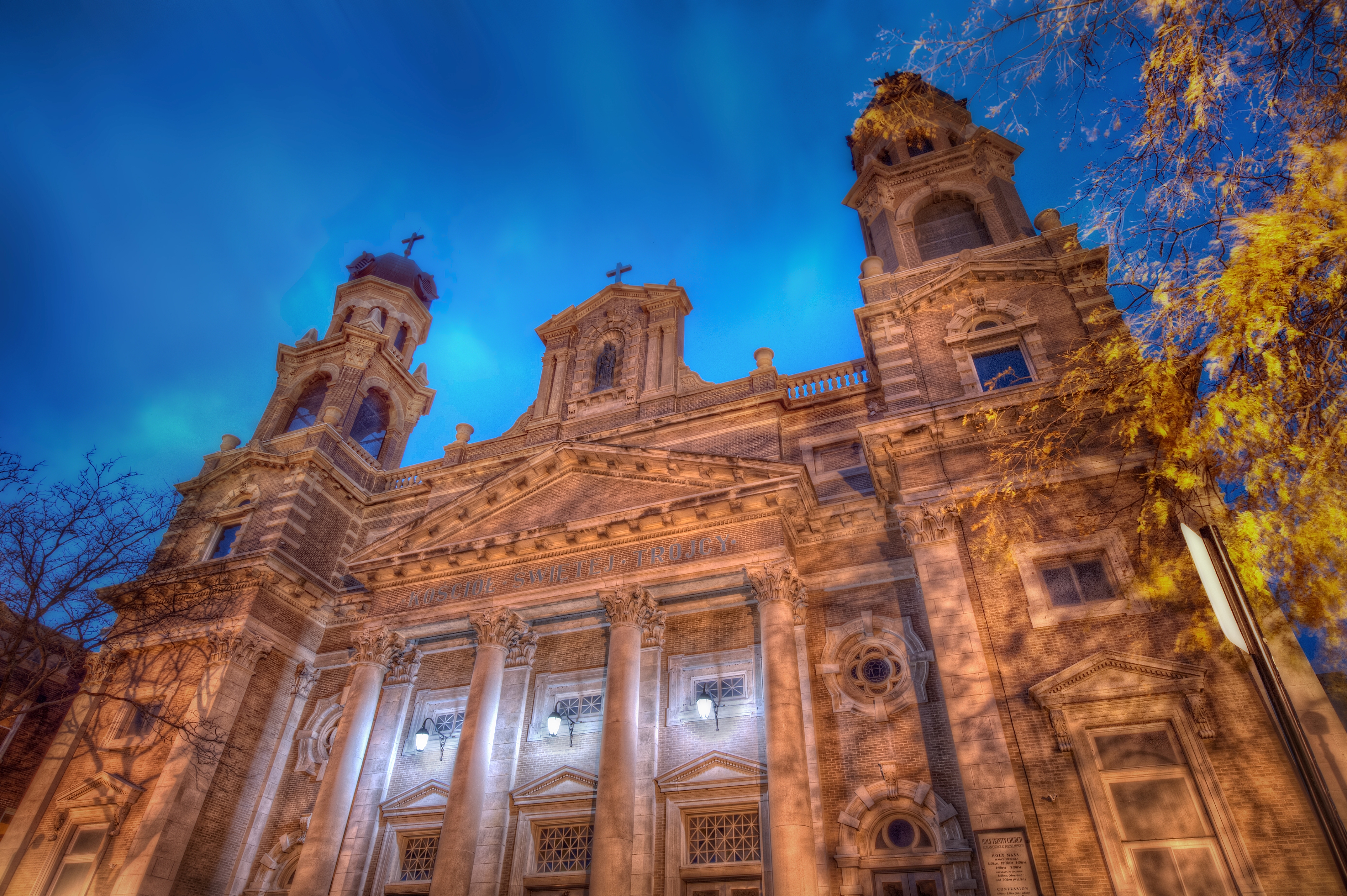 Holy Trinity Polish Mission 4k Ultra HD Wallpaper