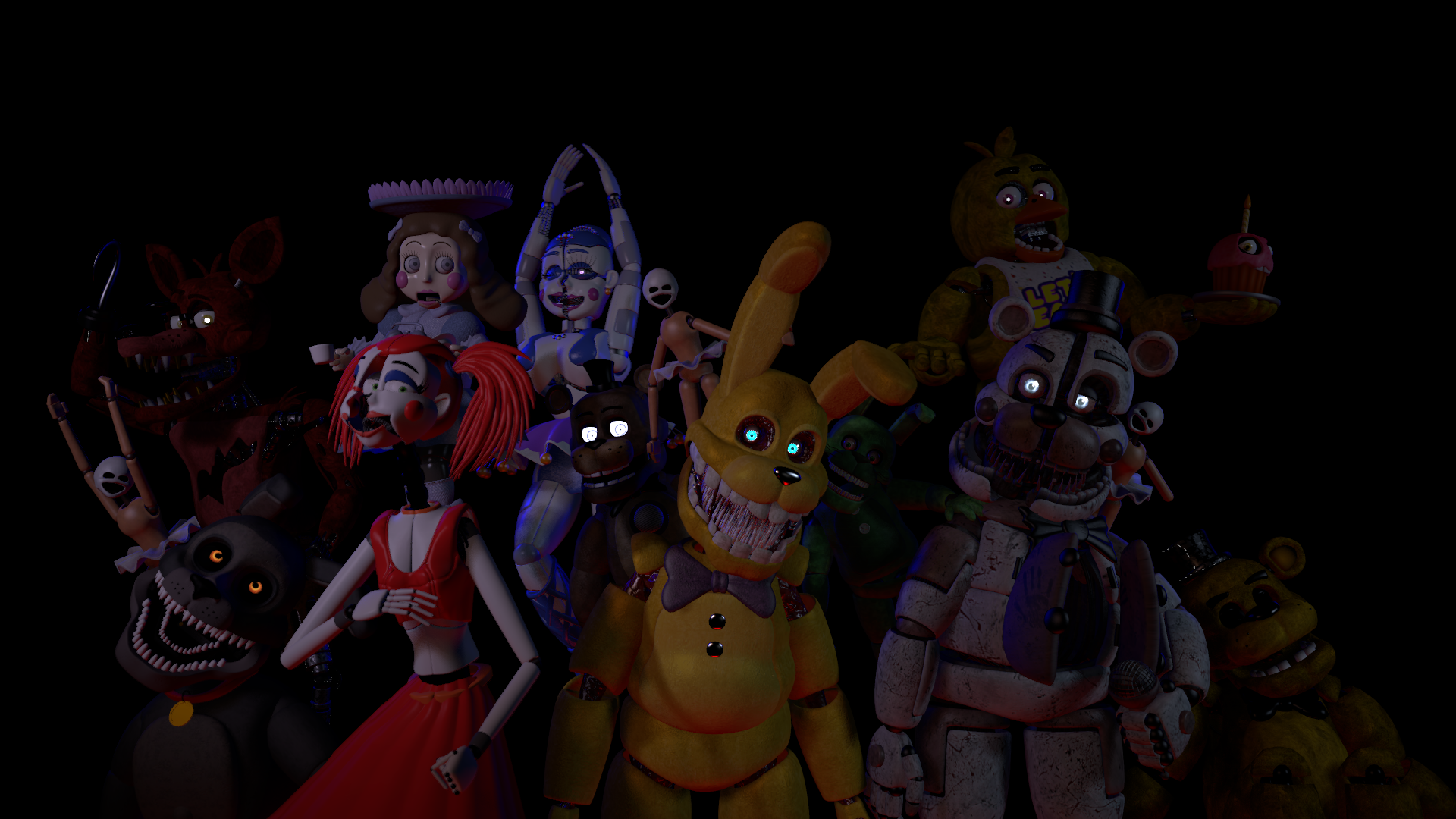 Fazbear's frights SFM render (credits in comments)