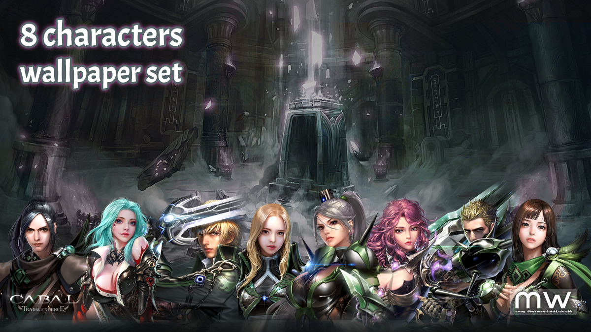 Cabal 8 Battle Styles Wallpaper Set