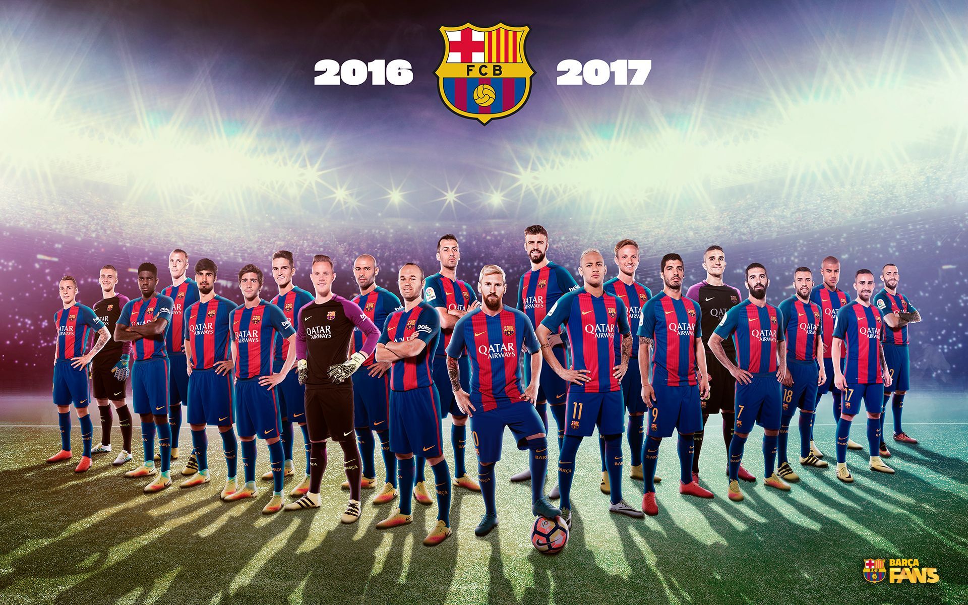 Barcelona Team Wallpaper