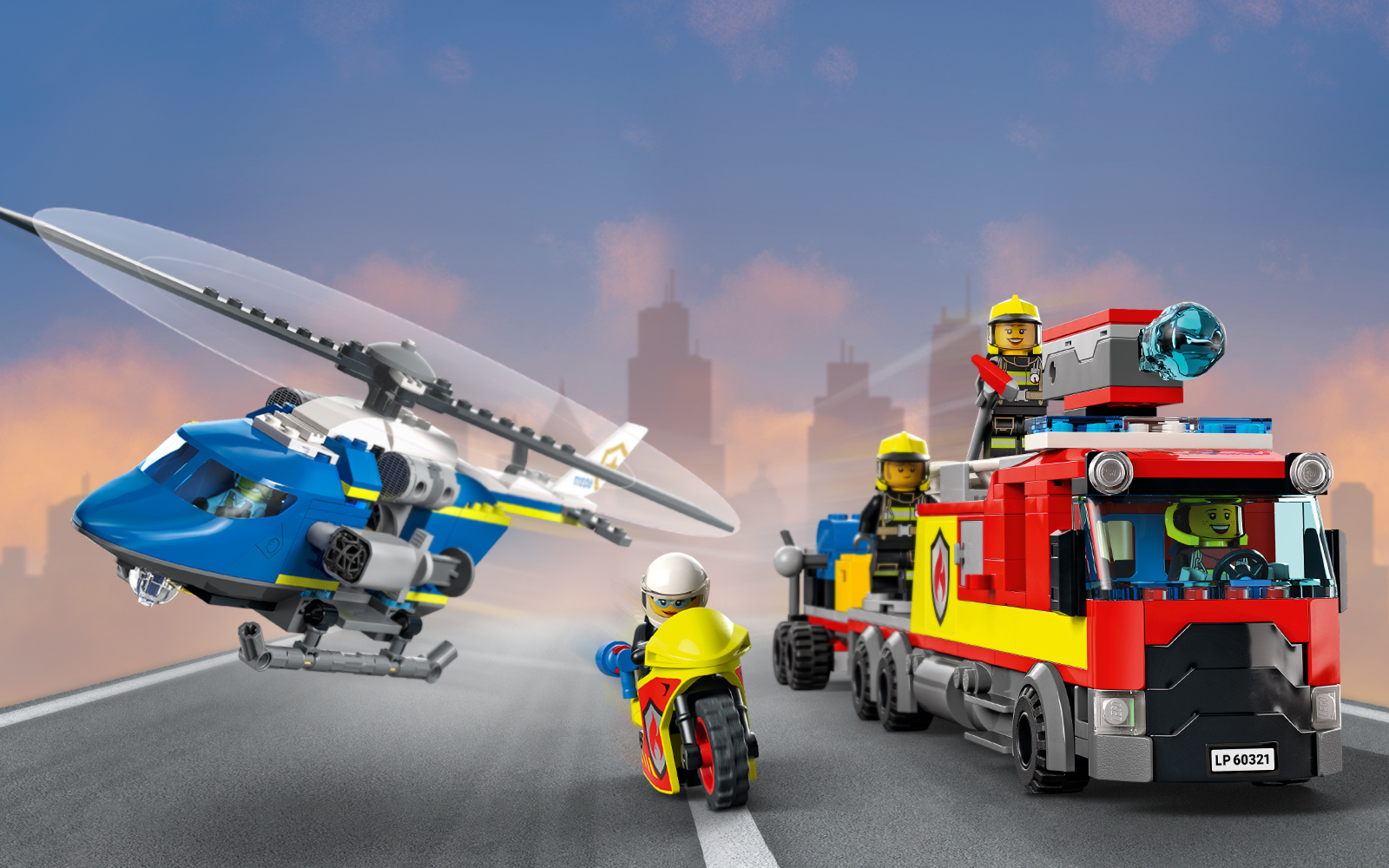LEGO® City Police Toys and Fire Truck Sets For Kids. Official LEGO® Shop US