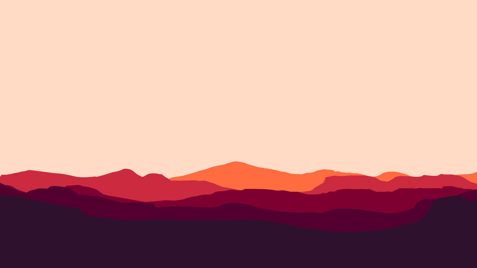 Abstract Sunset HD Wallpaper