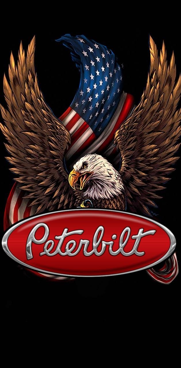 Patriotic Peterbilt wallpaper