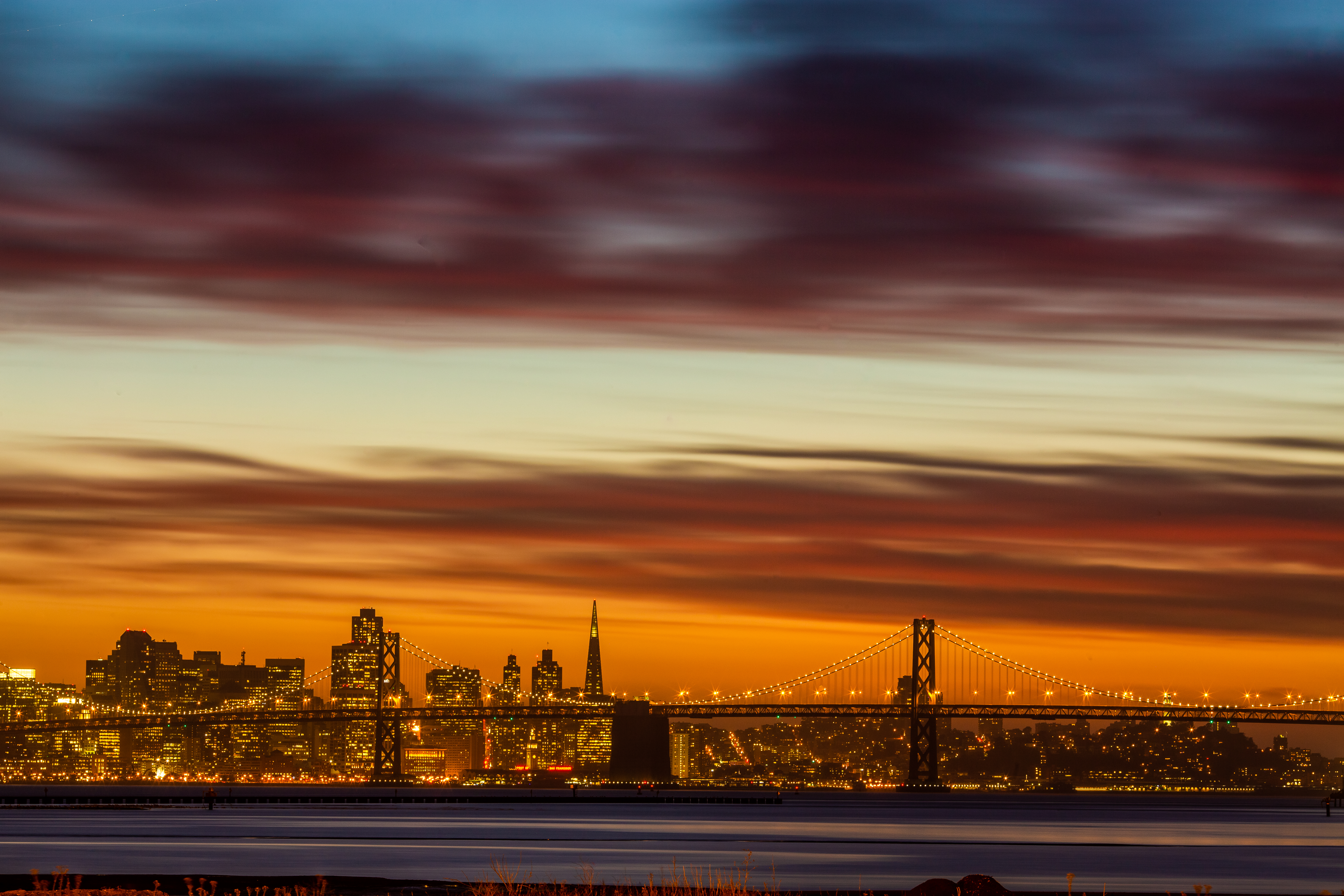 Northern California Bay Bridge 5k, HD World, 4k Wallpaper, Image, Background, Photo and Picture