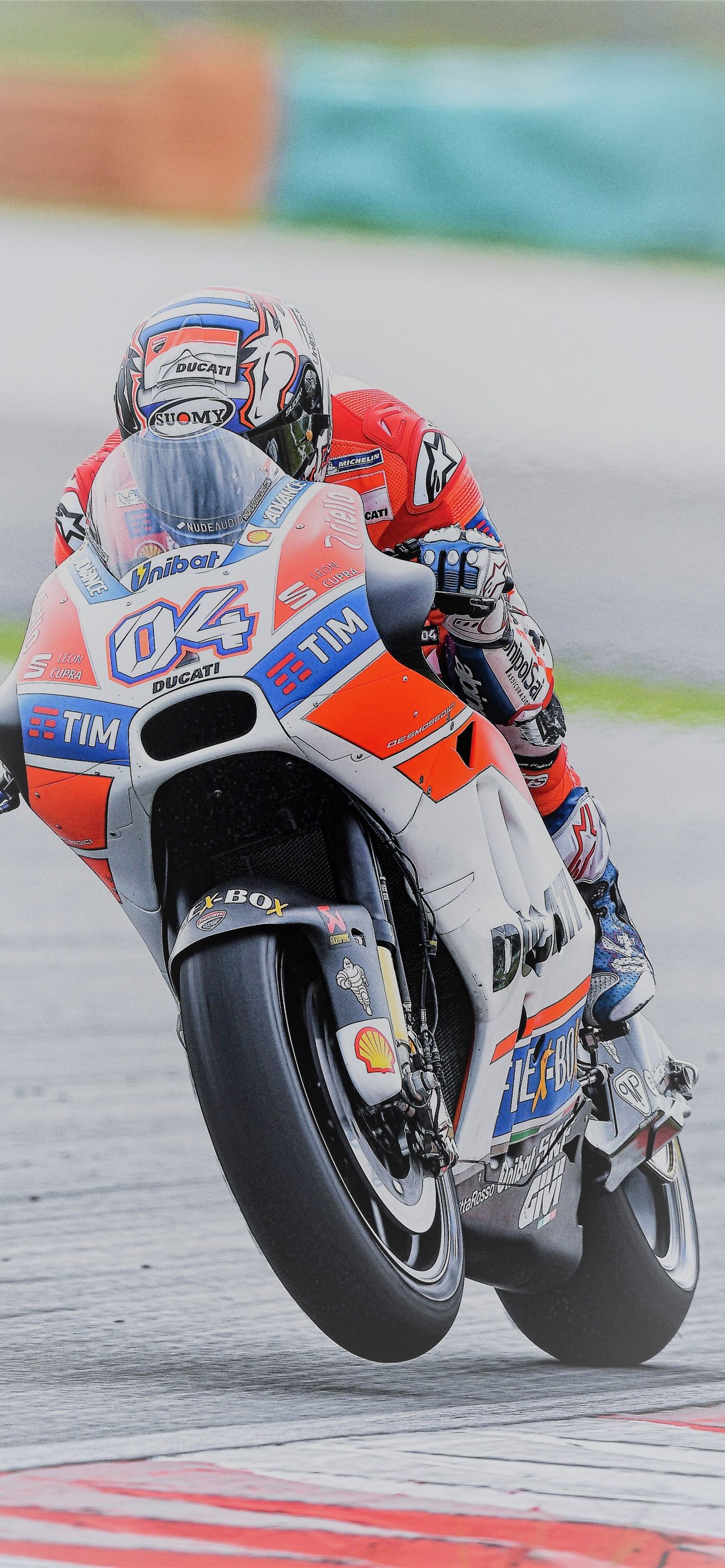 Andrea Dovisiozo 04 edit MotoGP 2017 Ducati corse. iPhone Wallpaper Free Download