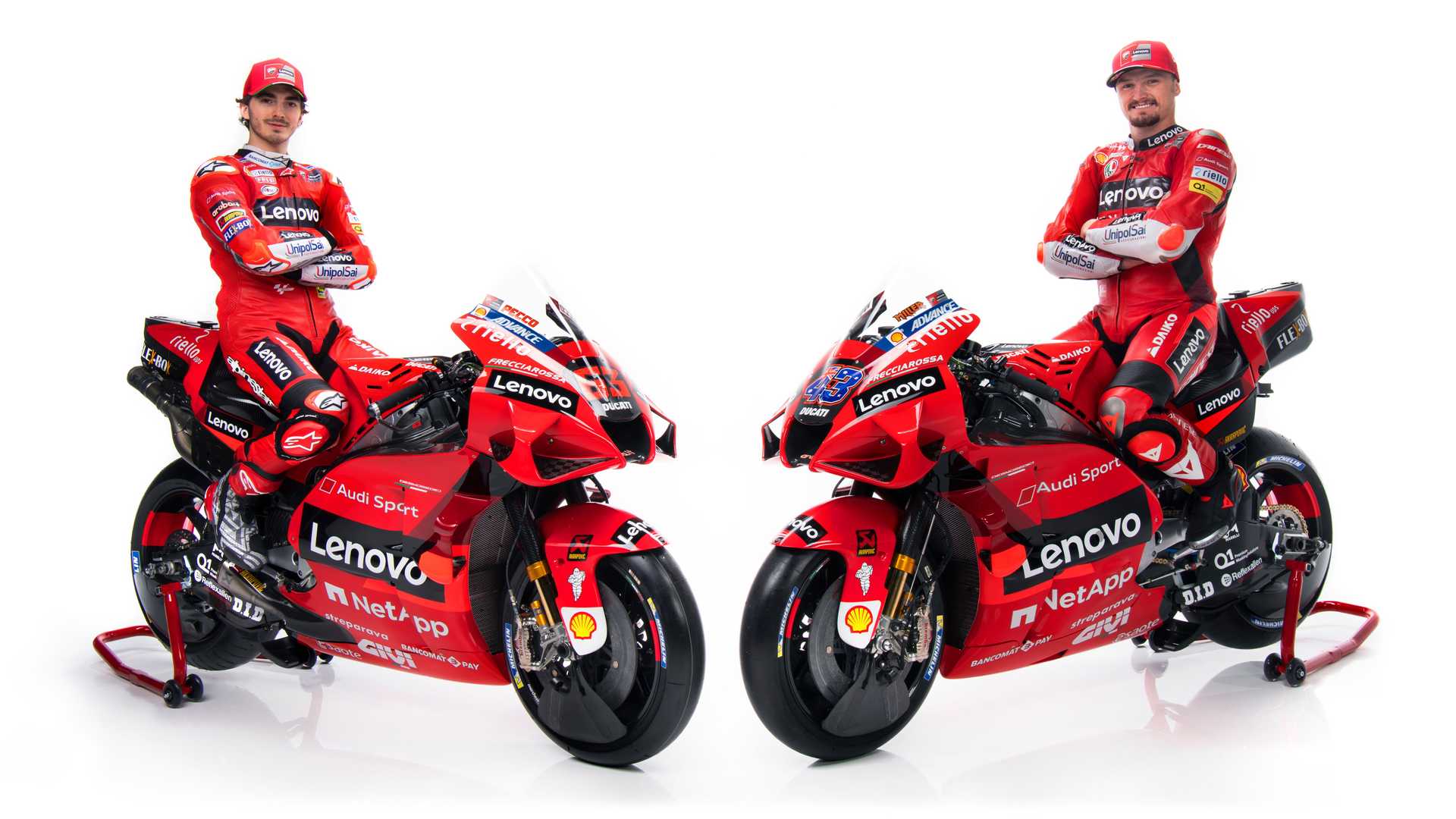 Ducati Desmosedici GP And MotoGP Team Introduced