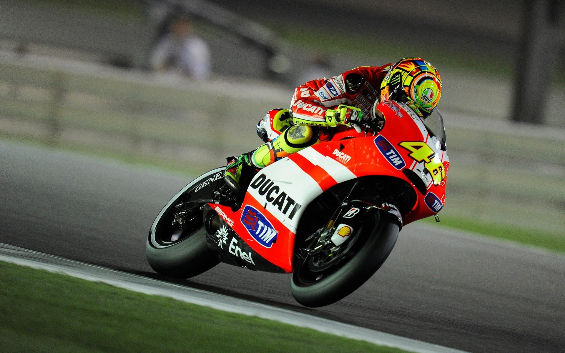 Valentino Rossi, Moto GP, Ducati Wallpaper HD / Desktop and Mobile Background