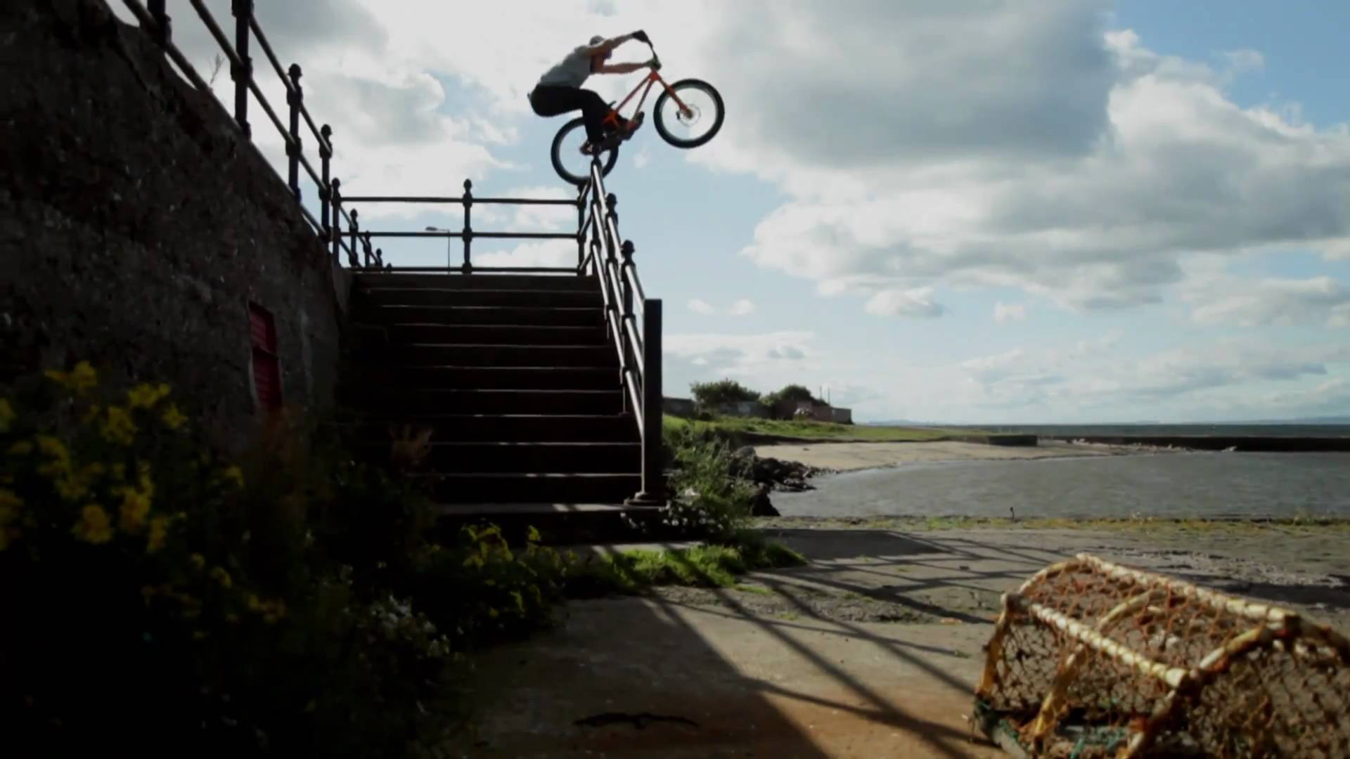 Danny MacAskill Doing Amazing Bicycle Stunts Riding Through Scotland