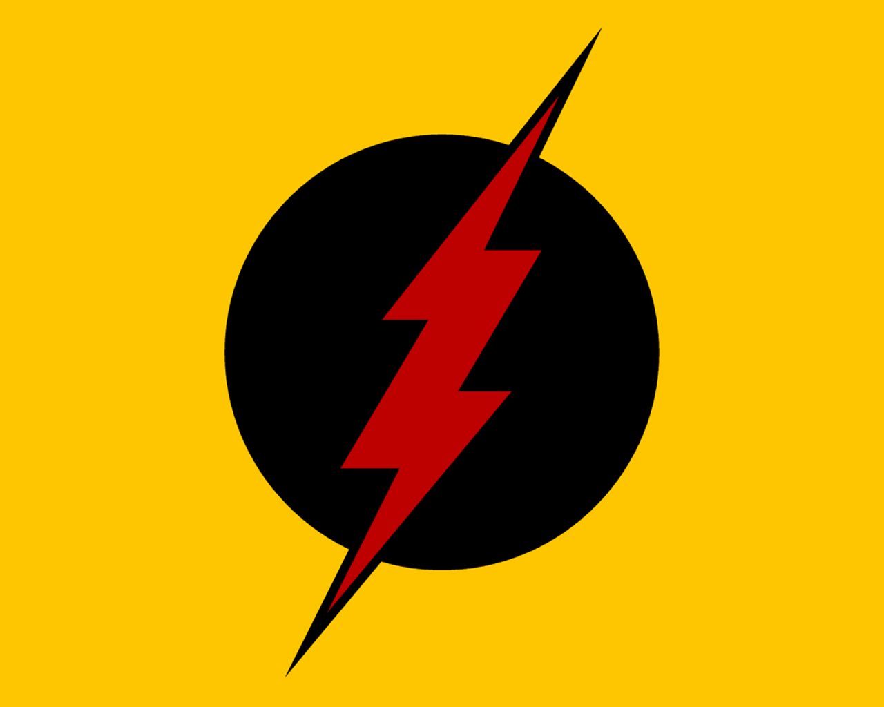 Reverse Flash Logo Wallpaper