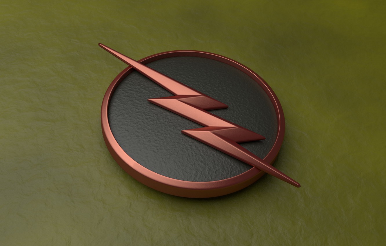 Wallpaper logo, lightning, comics, serial, television, The Flash, Reverse Flash, 1 season image for desktop, section минимализм