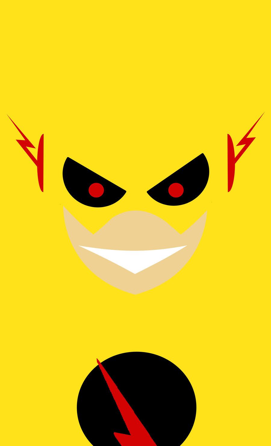 Reverse Flash Logo Wallpaper. Reverse flash, Flash logo, Flash wallpaper