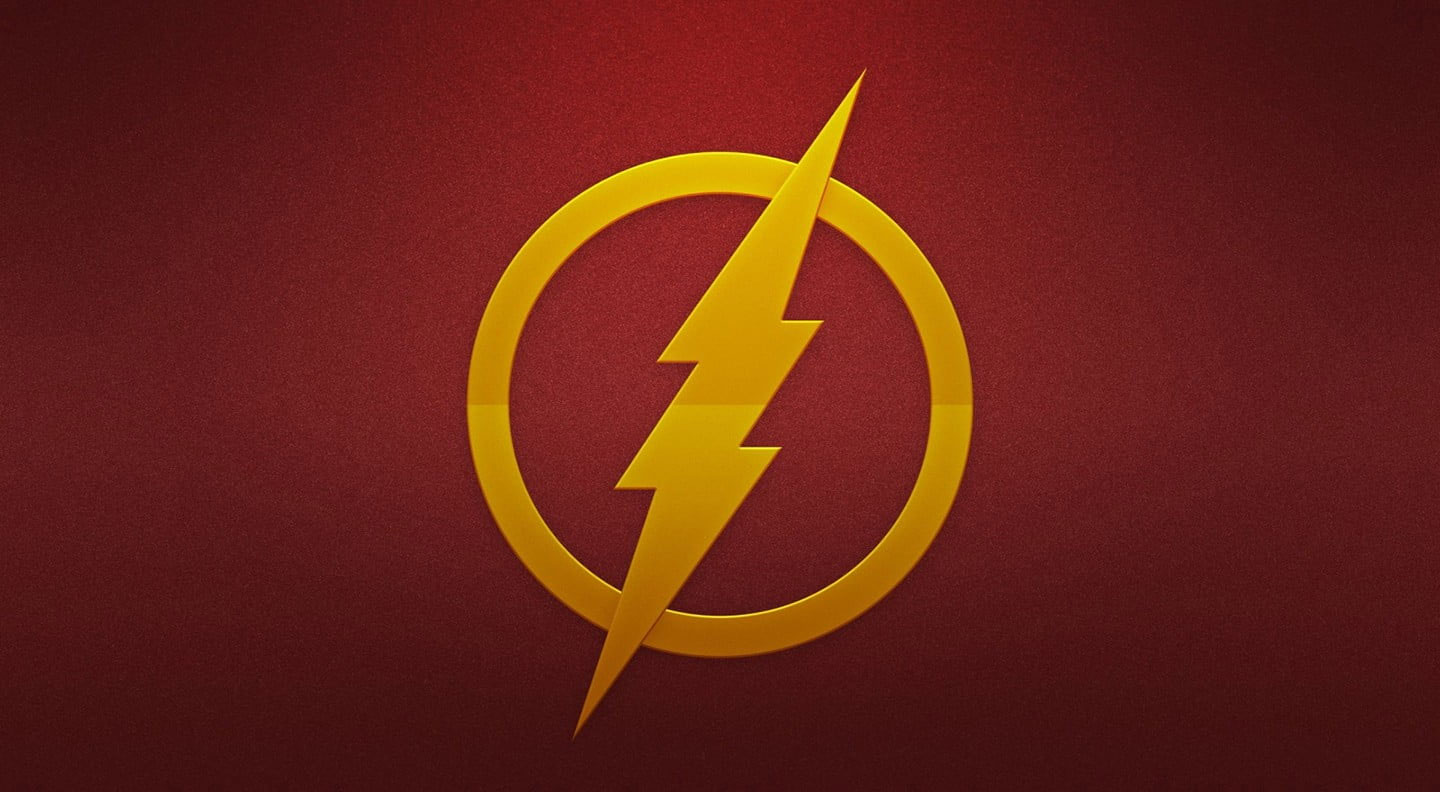 Wallpaper Flash Logo, Dc Comics, The Flash, Superhero • Wallpaper For You