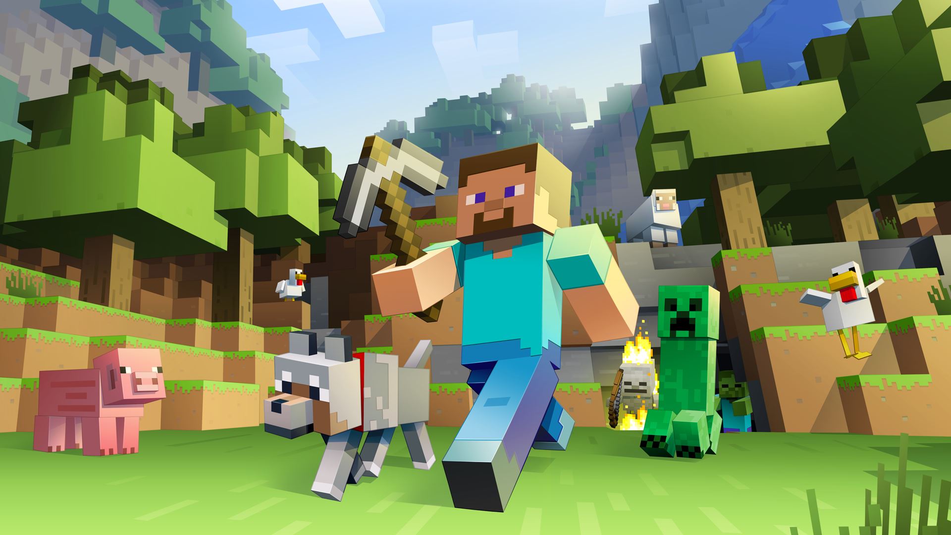 Minecraft: an addictive game for kids