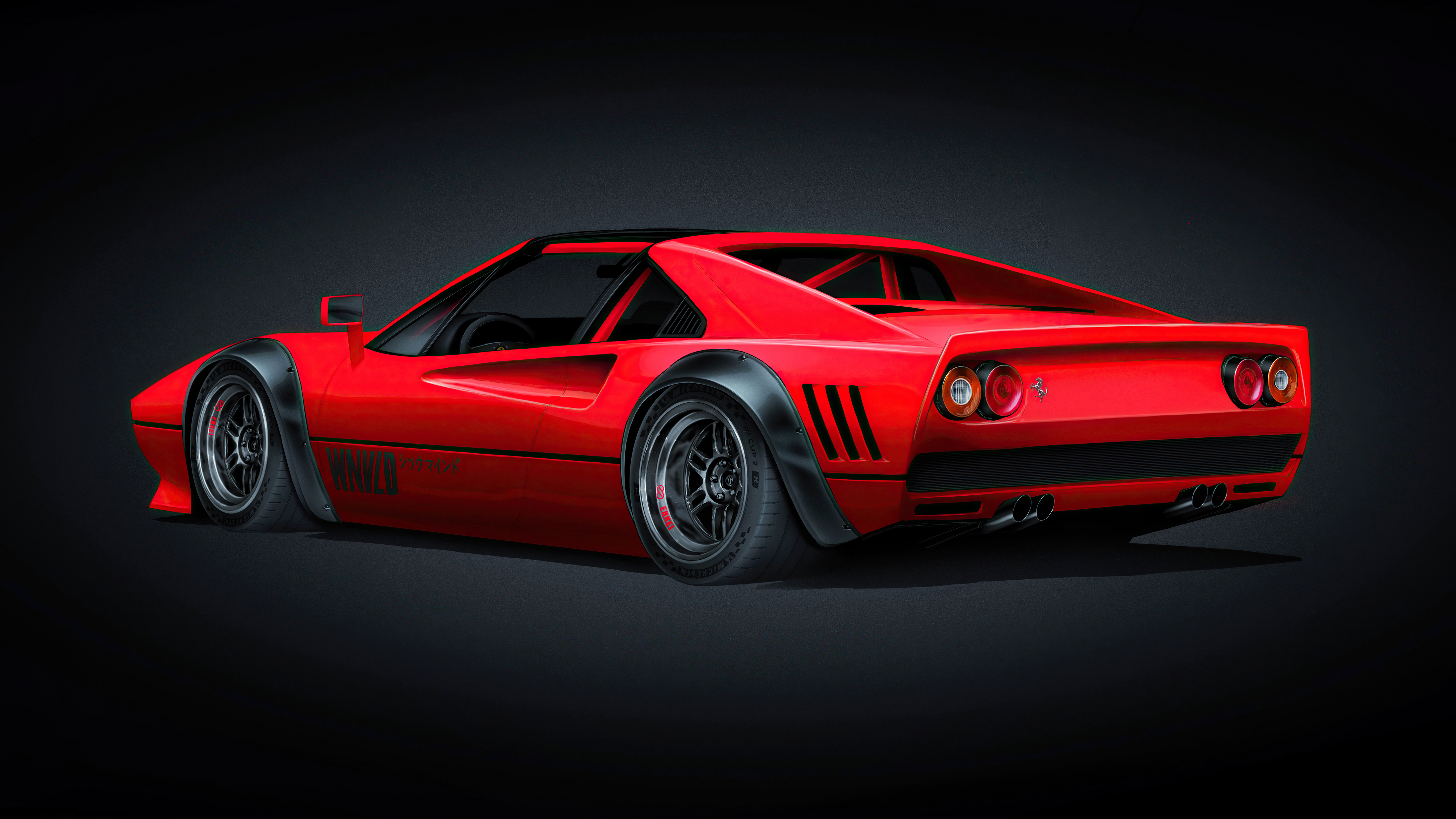 Liberty Walk Ferrari 308, HD Cars, 4k Wallpaper, Image, Background, Photo and Picture