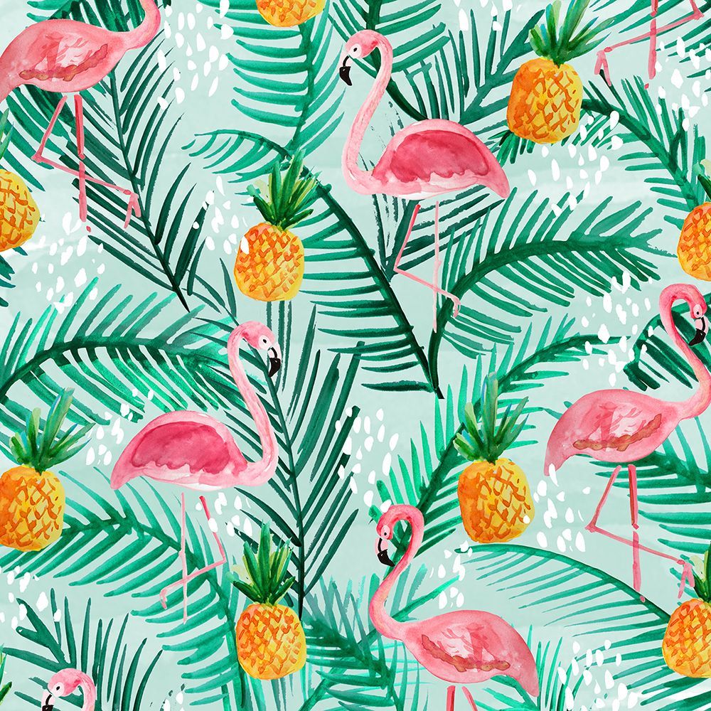 tropical pattern wallpaper hd