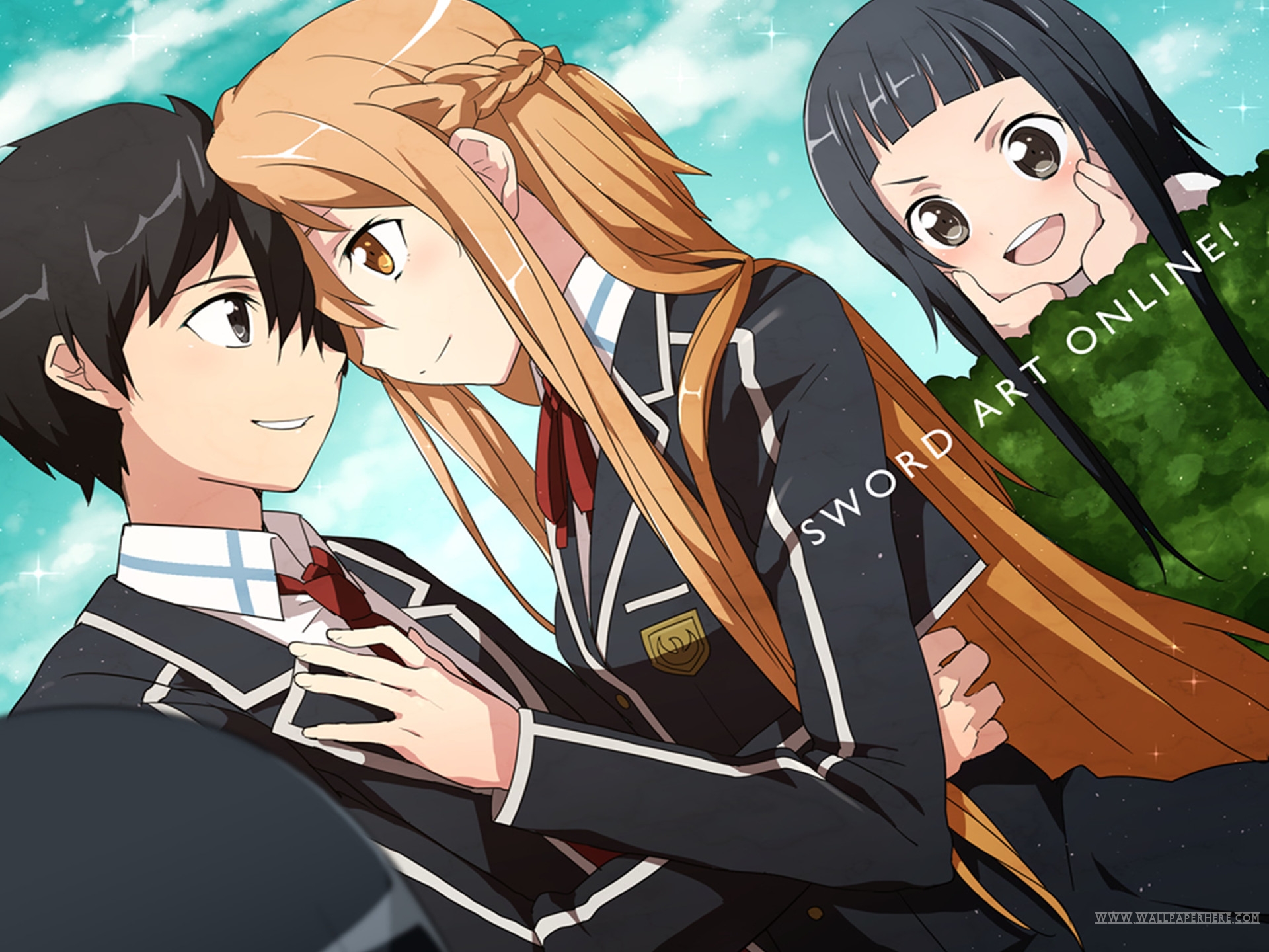 Free download asuna kirito et yui [1920x1440] for your Desktop, Mobile & Tablet. Explore Kirito and Asuna Wallpaper. Sword Art Online Asuna Wallpaper, SAO Kirito Wallpaper HD, Kirito iPhone Wallpaper