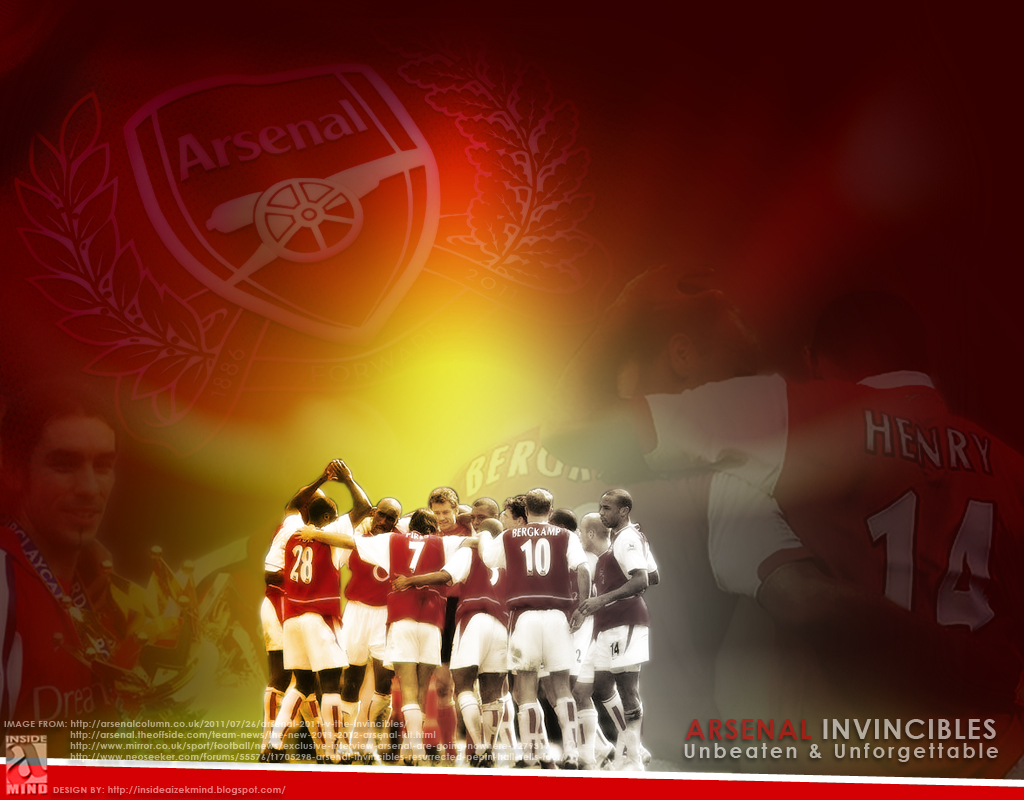 Arsenal Wallpaper Invincibles Background