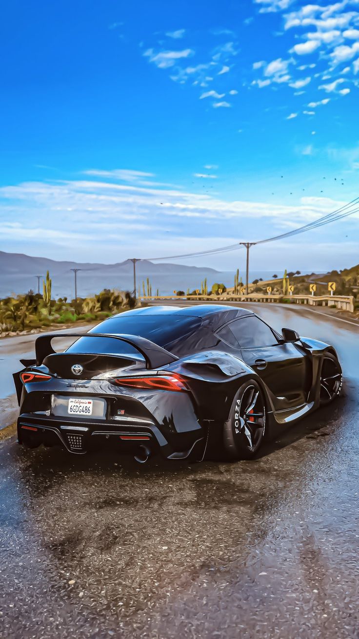 Wallpaper Forza Horizon 5 Toyota Supra