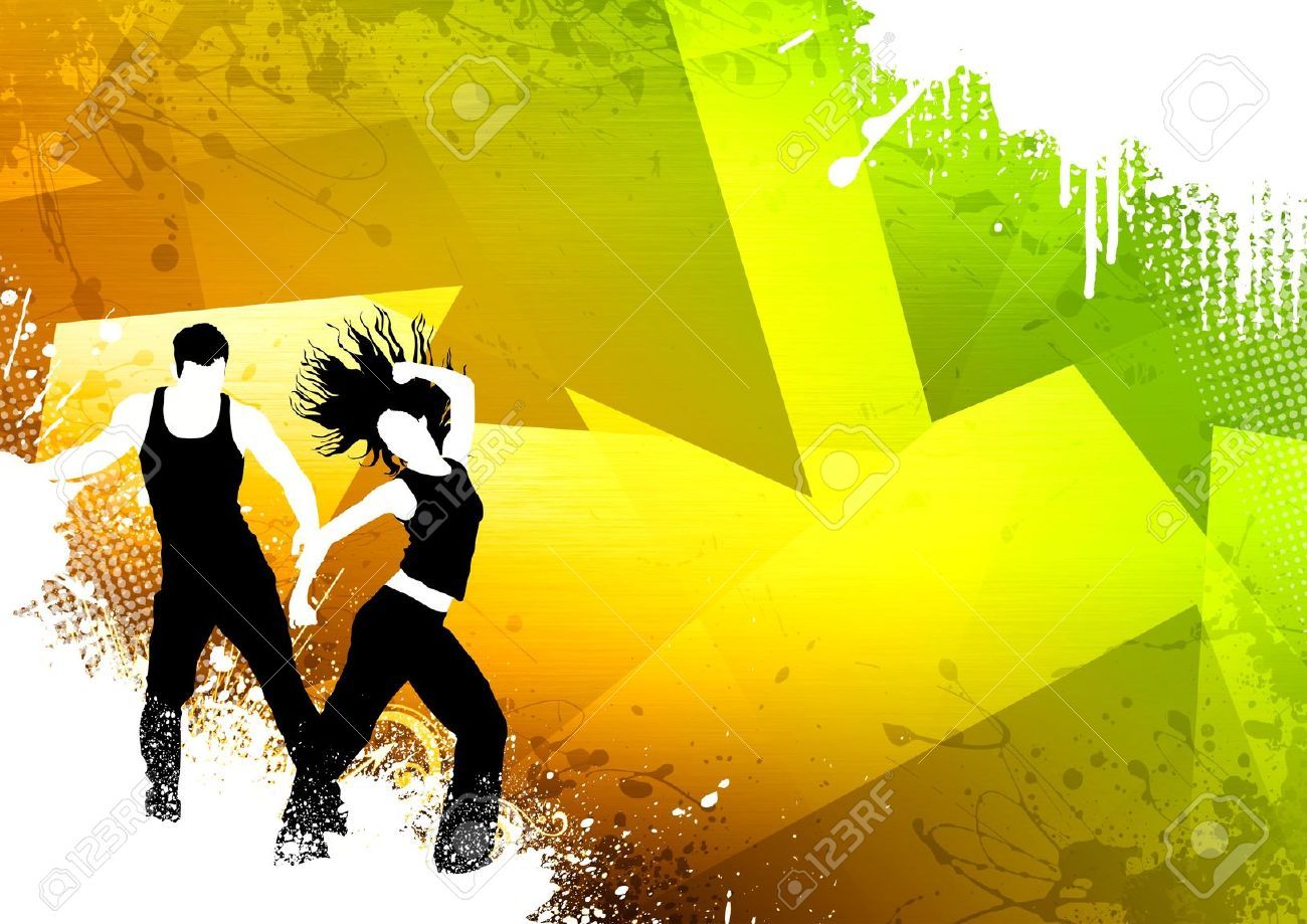 Abstract Color Zumba Fitness Dance Background With Space Stock. Dance background, Zumba workout, Abstract