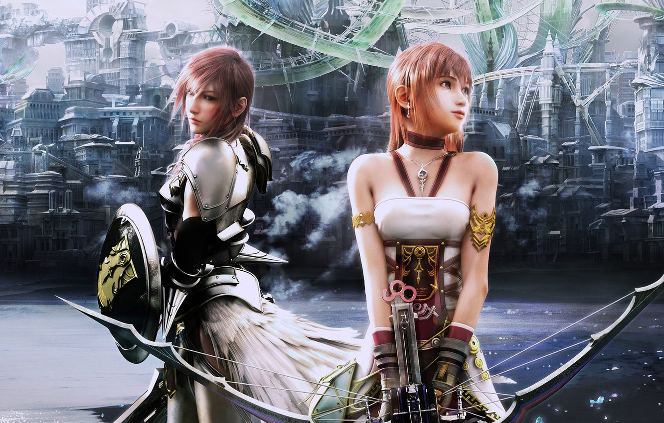 Wallpaper Final Fantasy, Final Fantasy 13, Final Fantasy XIII 2 Image For Desktop, Section игры
