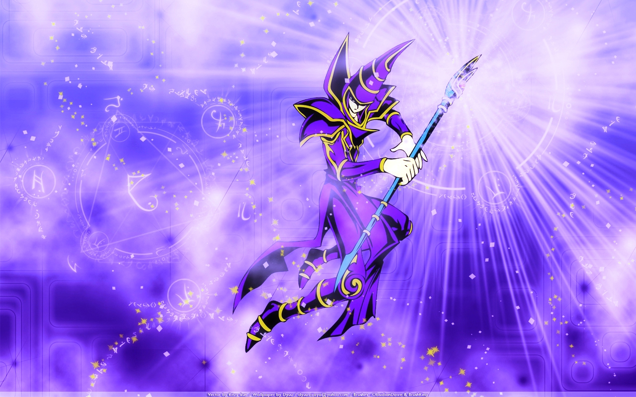 Yu Gi Oh! Duel Monsters Wallpaper: Dark Magician