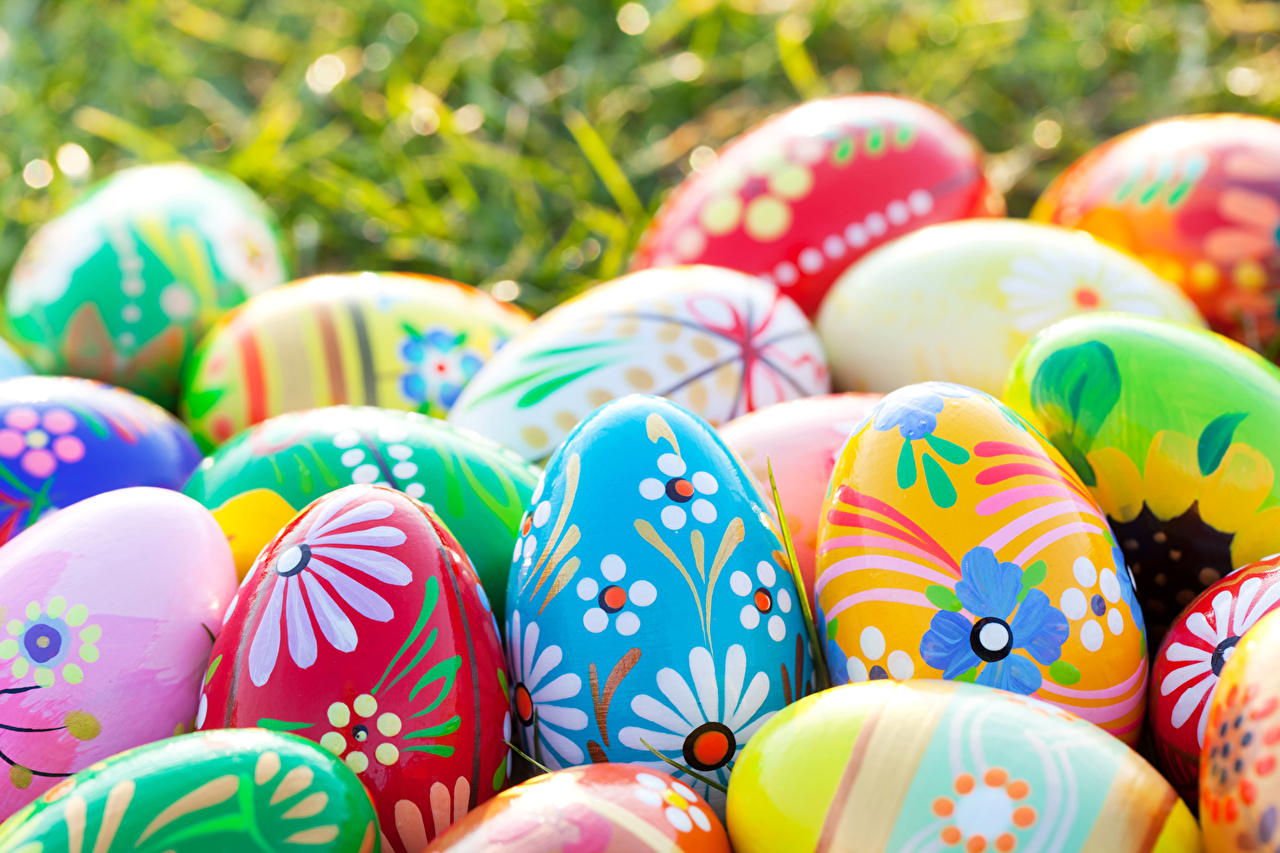 Wallpaper Easter egg Holidays Design