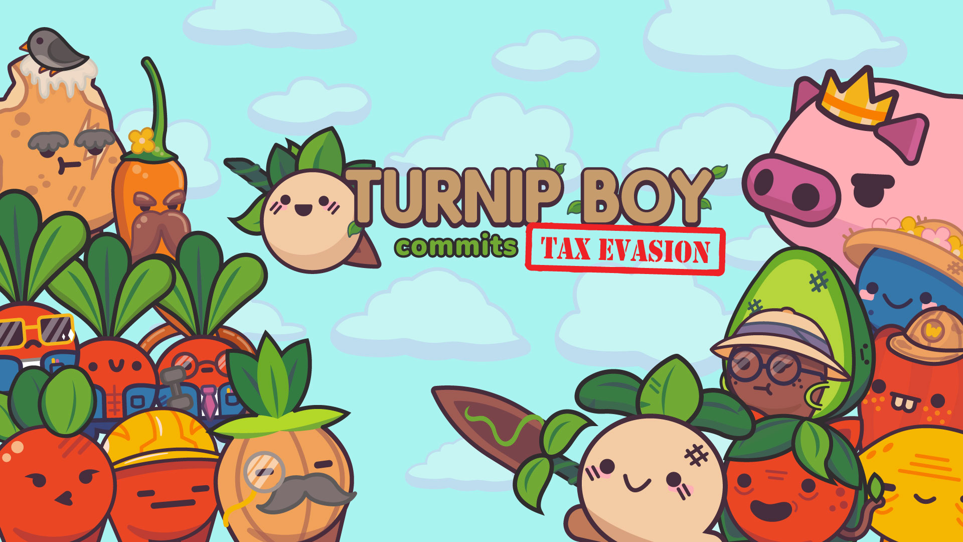 Turnip Boy Commits Tax Evasion Review For Switch. An Adorable Zelda Like With Just A Few Snags