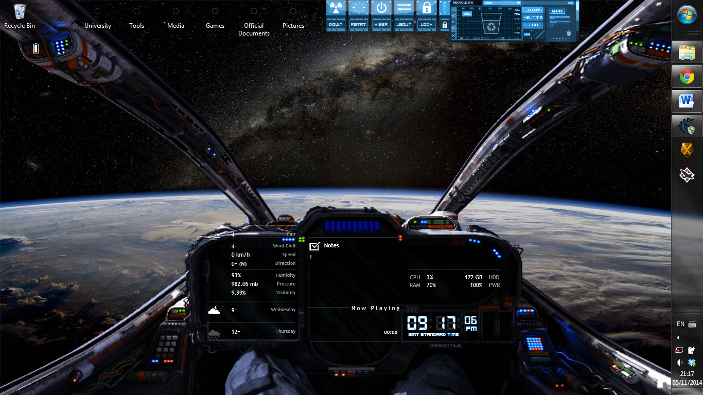 My spacecraft cockpit. Any tips?