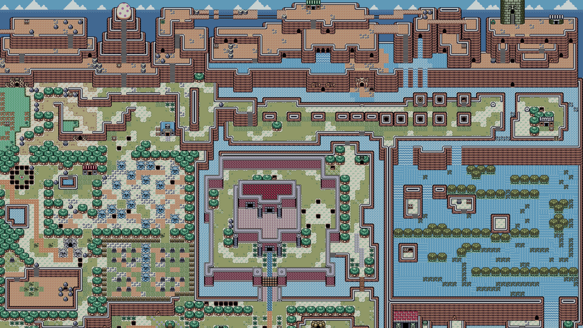 Awesome The Legend Of Zelda Of Zelda Map Poster