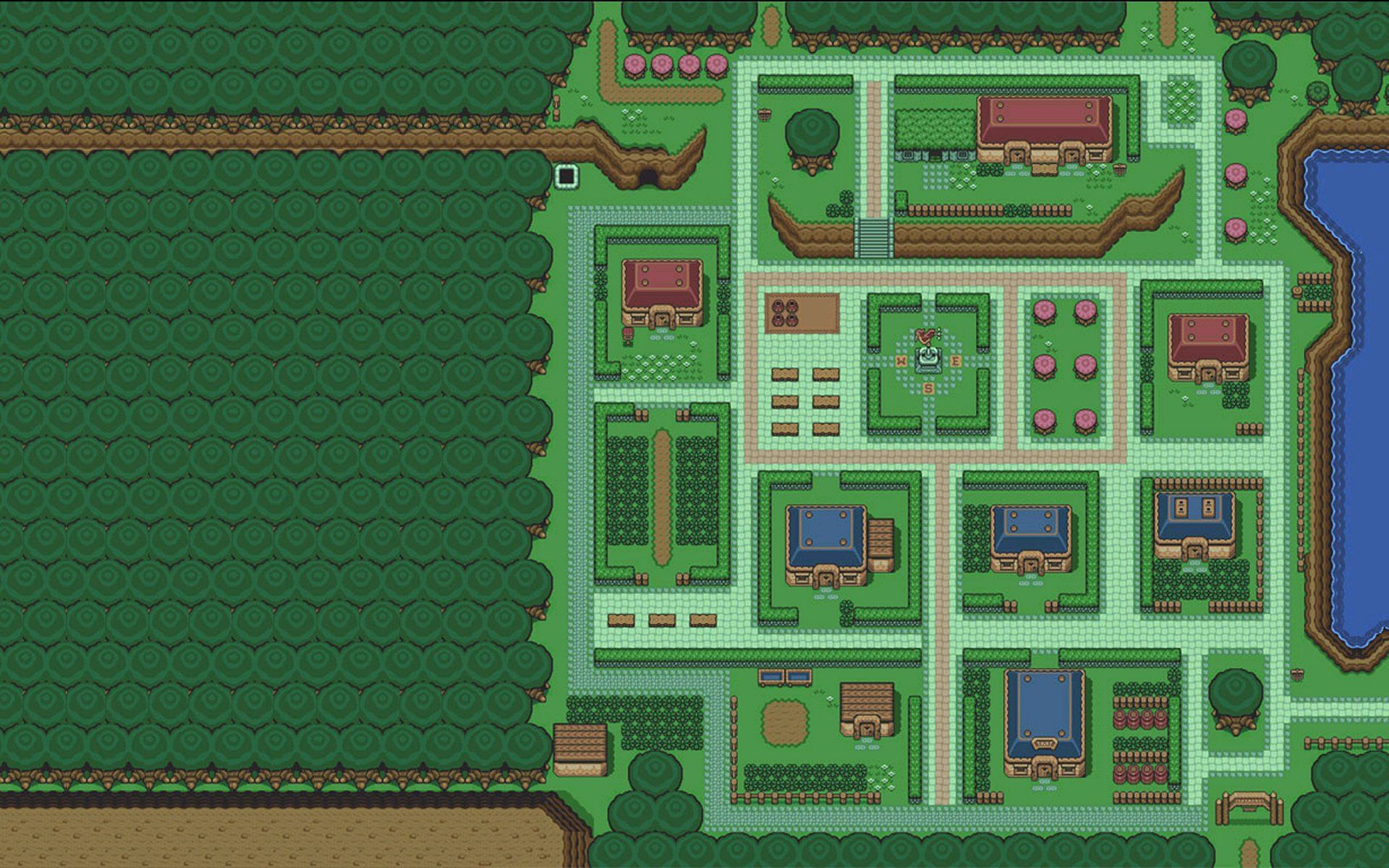 The Legend of Zelda: A Link to the Past HD wallpaper!. Legend of zelda, Zelda map, Zelda