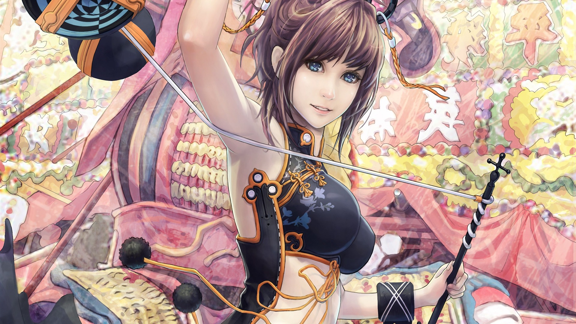 Fantasy CG Character Wallpaper I Chen Lin 19 Manga Girl