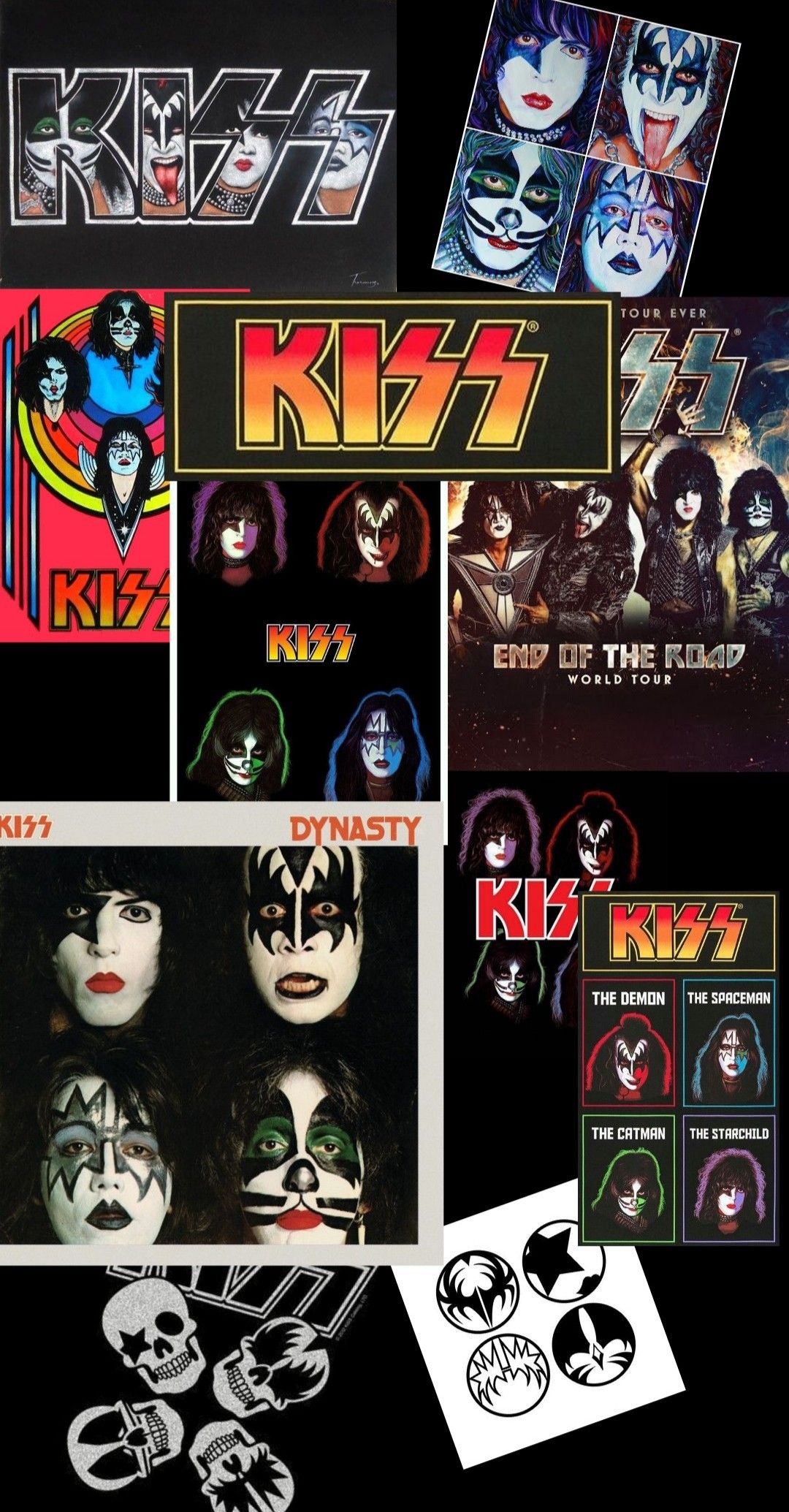 KISS band wallpaper. Band wallpaper, Rock band posters, Kiss band