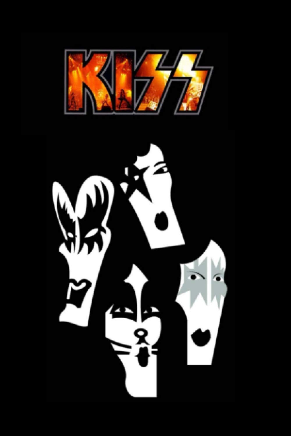 KISS: Rock Band Lined Notebook Pages COLOR Matte Cover.: 9798579072412: MA, ARWORKS: Books