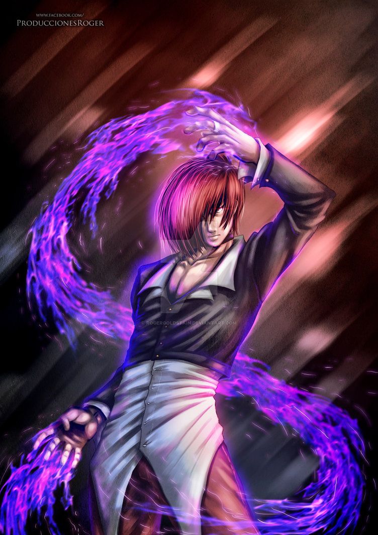 Iori Yagami by RogerGoldstain. Hero fighter, Mobile legend wallpaper, King of fighters