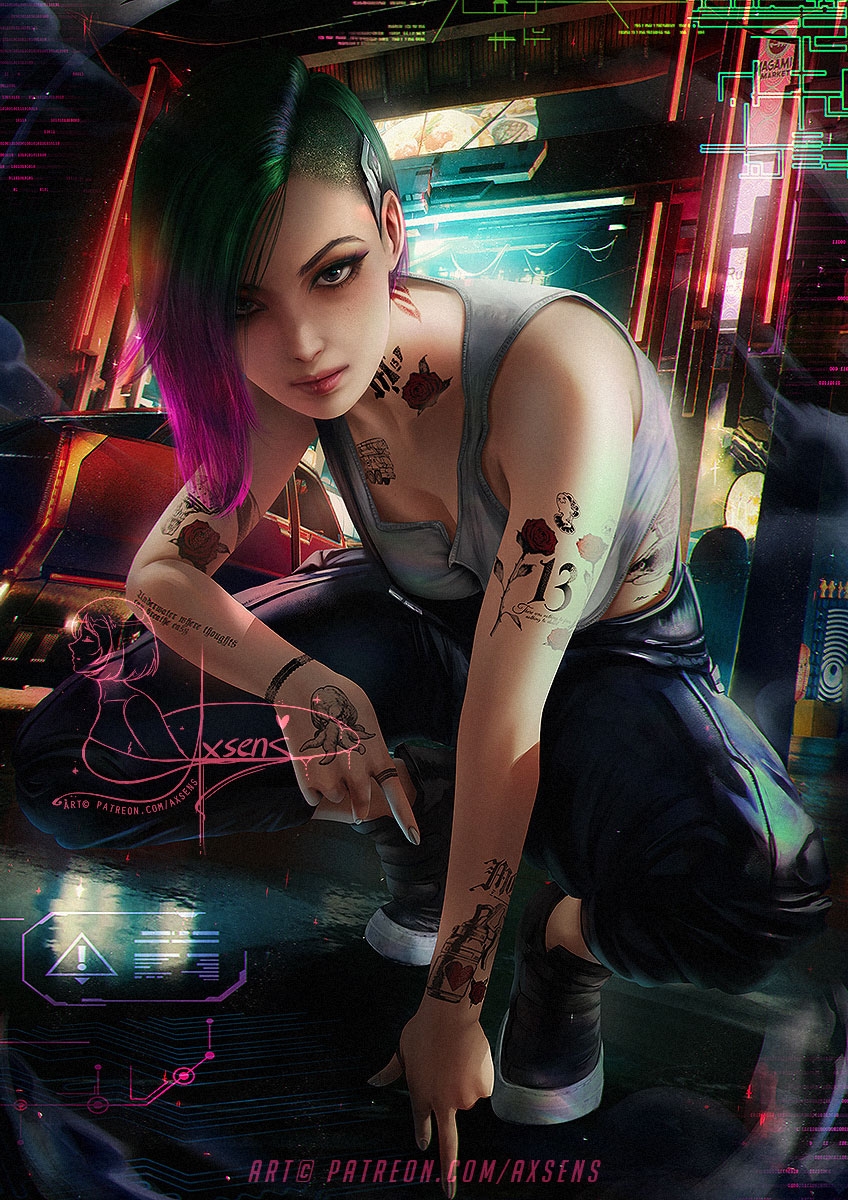 Judy  Phone Wallpaper (Cyberpunk 2077) : r/cyberpunkgame