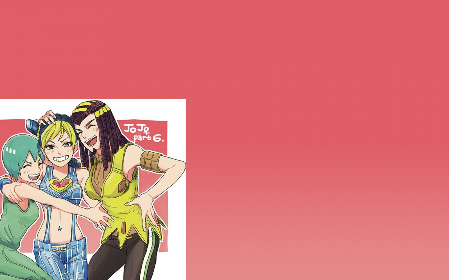 Free download Jolyne Cujoh Ermes Costello and FF Stone Ocean HD Wallpaper [1920x1080] for your Desktop, Mobile & Tablet. Explore Stone Ocean Wallpaper. Stone Ocean Wallpaper, Wallpaper Stone, Stone Wallpaper