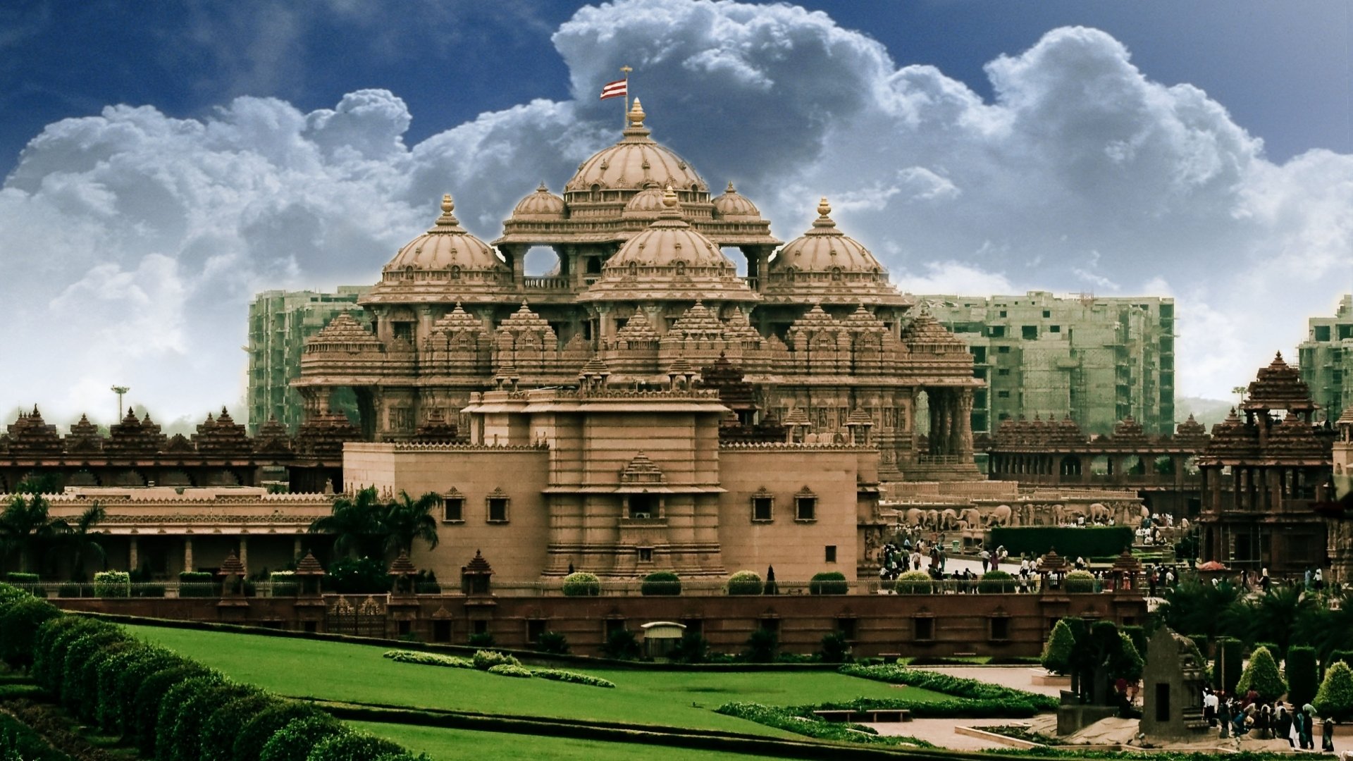 Akshardham Temple HD Wallpaper