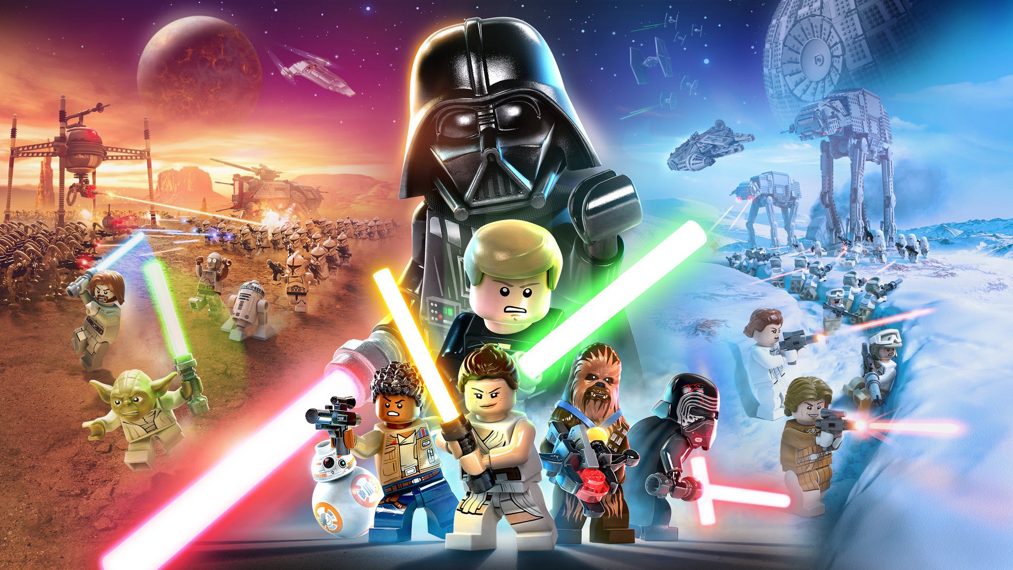 LEGO Star Wars News PS LEGO Star Wars: The Skywalker Saga will be available to Pre Load April 3rd. The game will be around 38GB without the Day one