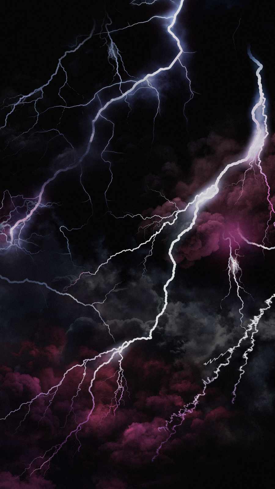 Thunder Storm iPhone Wallpaper