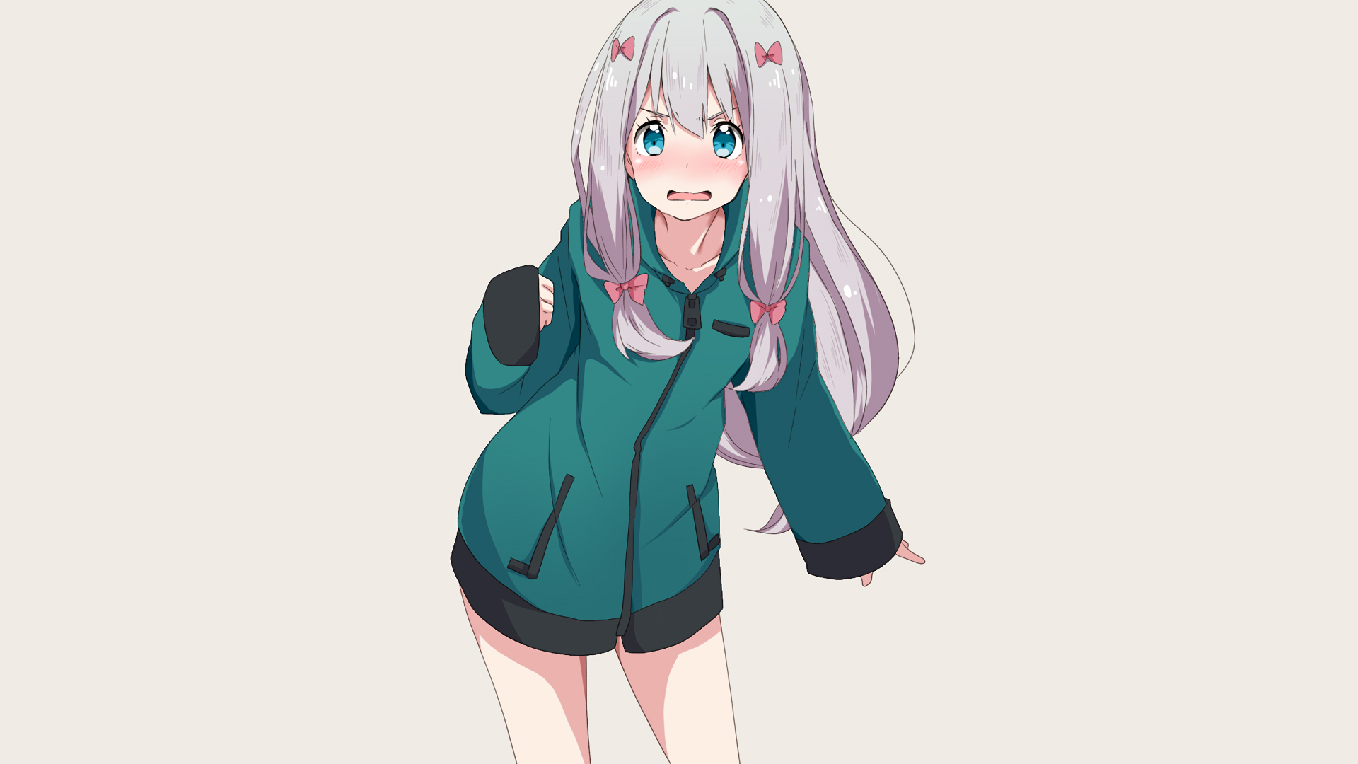 Desktop Wallpaper Angry Sagiri Izumi, Anime Girl, Anime, HD Image, Picture, Background, 07 Uln