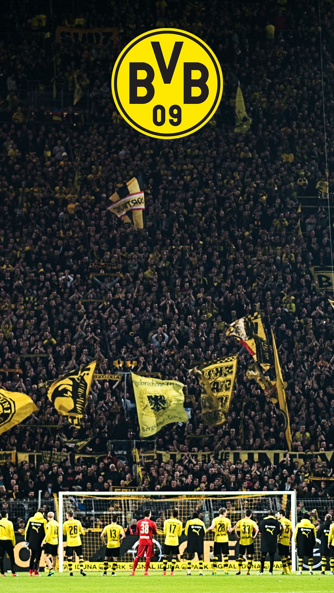 Borussia Dortmund Logo Wallpapers Wallpaper Cave
