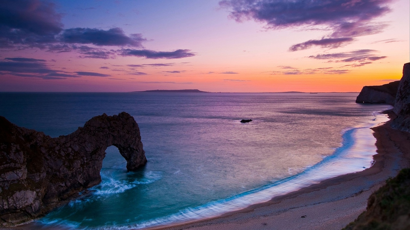 Sea Beach Nature 1366x768 Resolution HD 4k Wallpaper, Image, Background, Photo and Picture